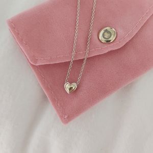 Pandora silver and gold heart necklace (adjustable)
